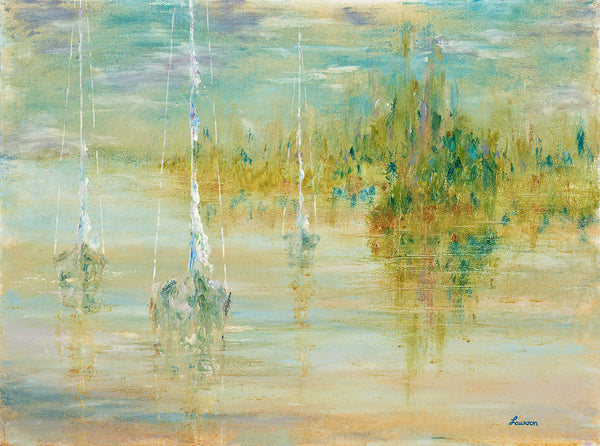 Sailboats in Lagoon